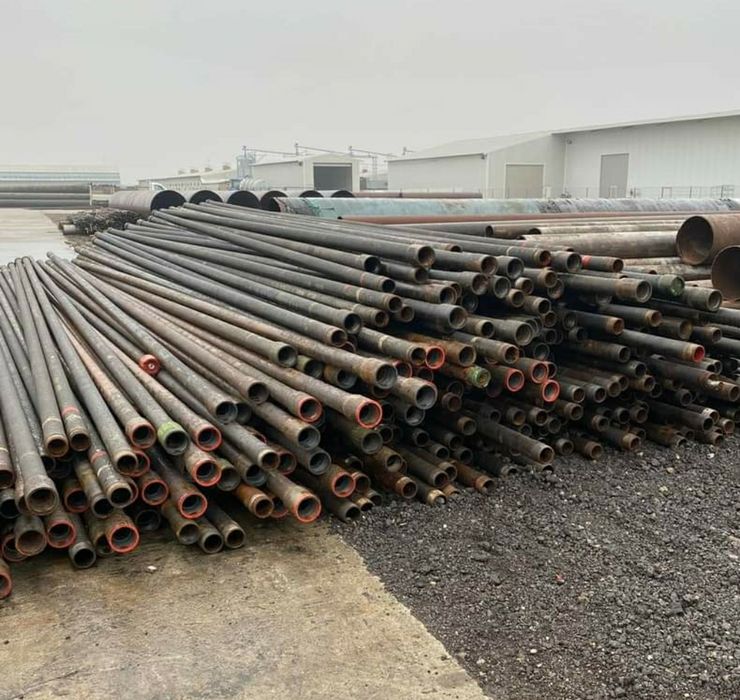 Vând teava metalica rotundă tubing cu mufe și file 60 73 89