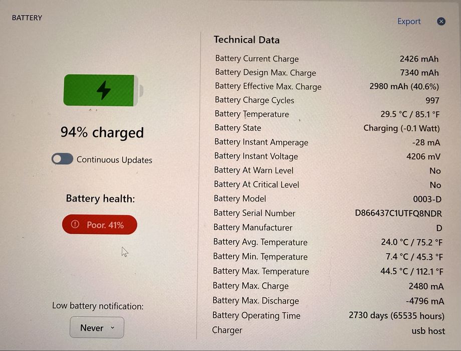 iPad Air 2 (2014) Cellular 32GB - incarcator original Apple
