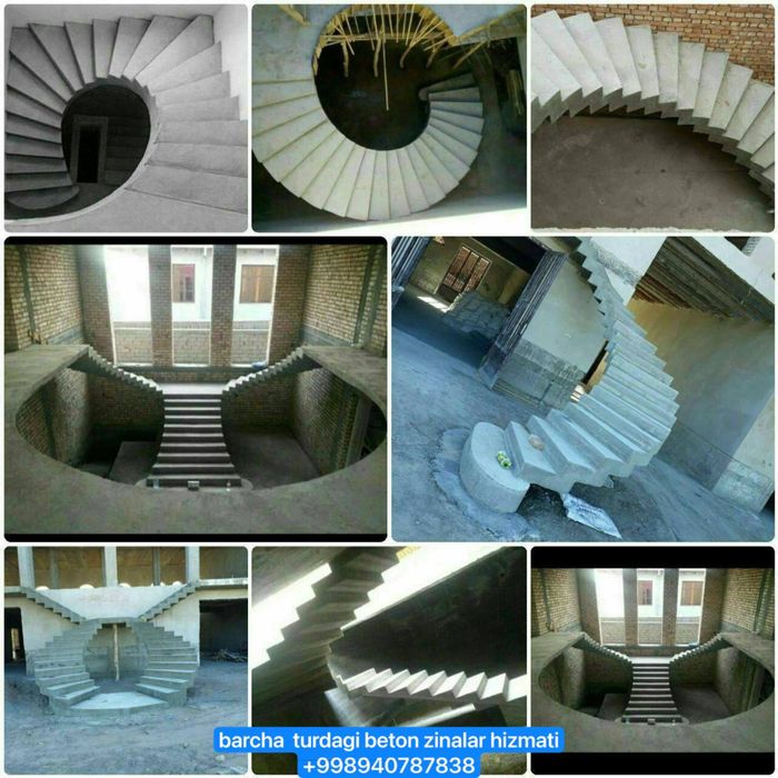 Beton zina hizmatlari