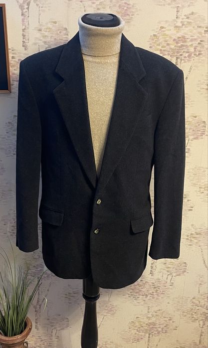 Sacou barbati elegant/gros/iarna lana+casmir marimea L