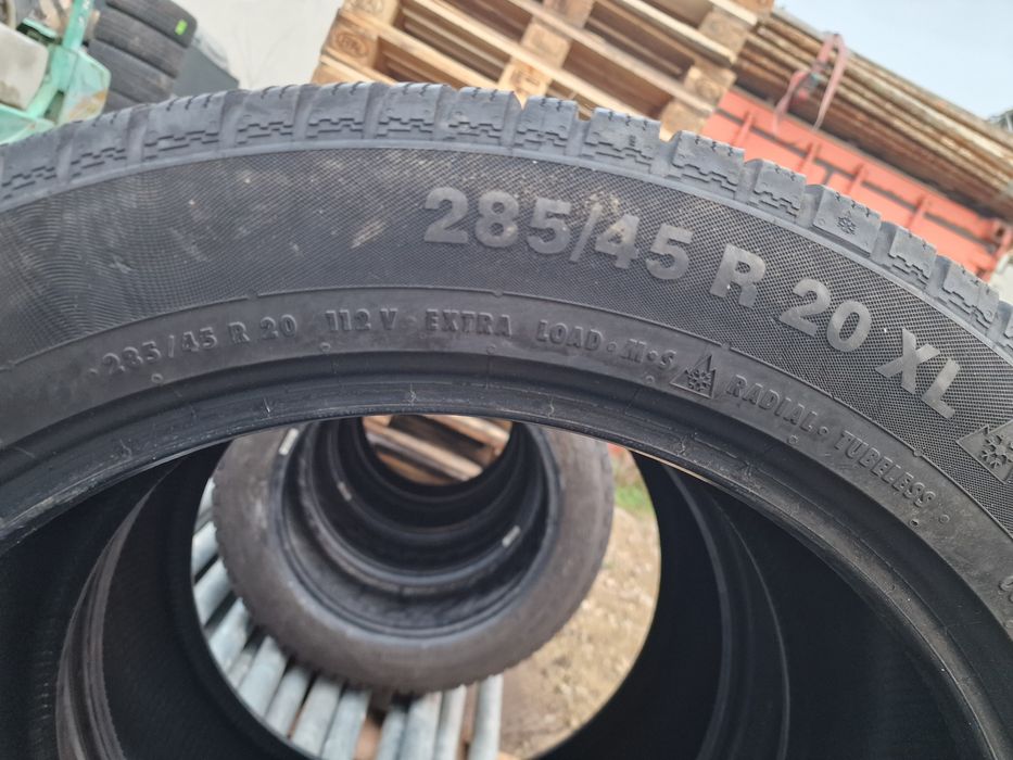Anvelope 285/45R20 marca Continental, DOT 2019,7 mm