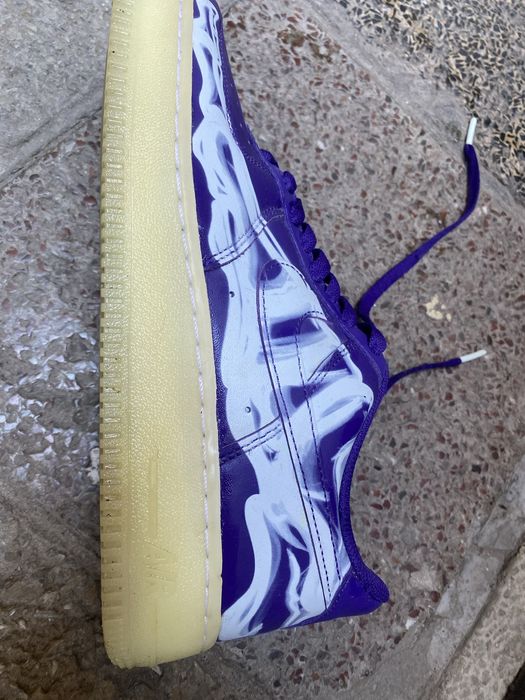 Nike Air force 1 Purple Skeleton