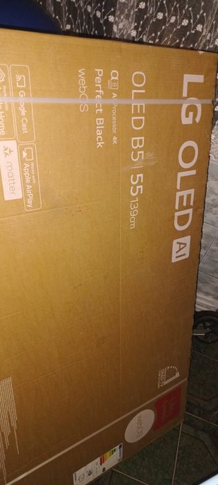 Televizor OLED Smart LG 55B53LA, Ultra HD 4K, HDR, 139cm