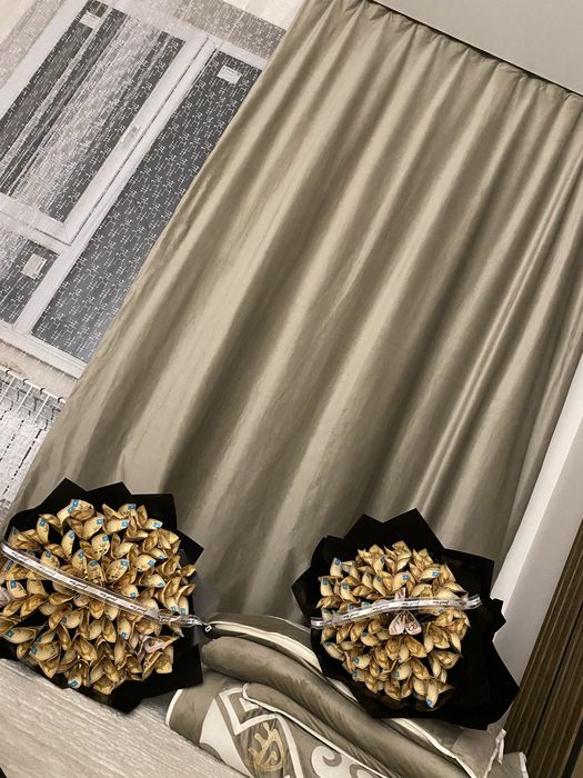 Денежный букет корбка 7 май