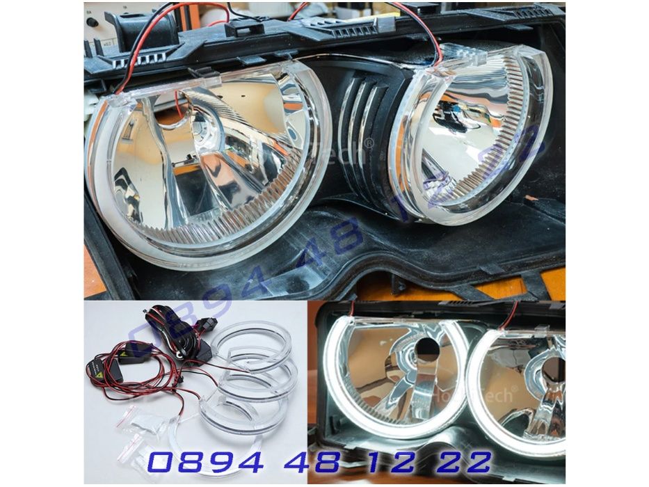 Crystal Angel Eyes Кристални Ангелски Очи BMW БМВ Рингове E36 E46 E39