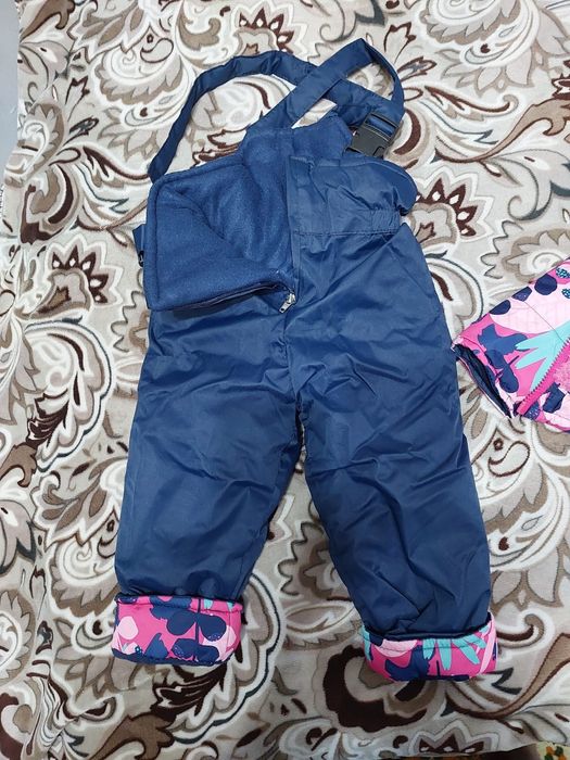 Зимний комбинезон на девочку