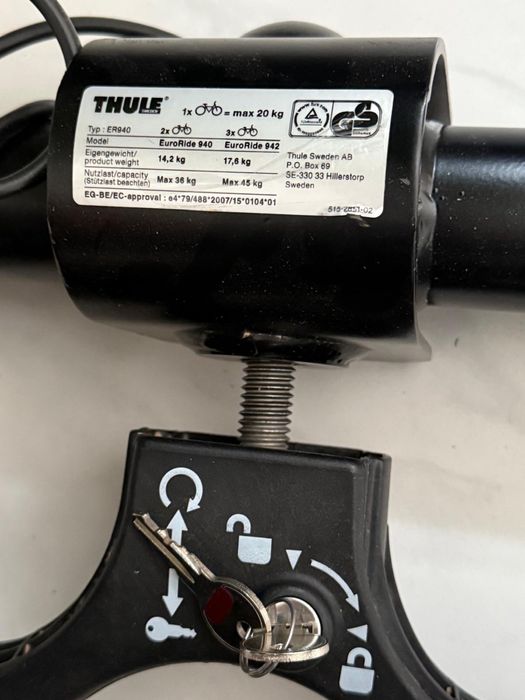 Suport auto biciclete Thule