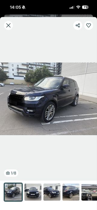 Range Rover Sport variante imobiliare