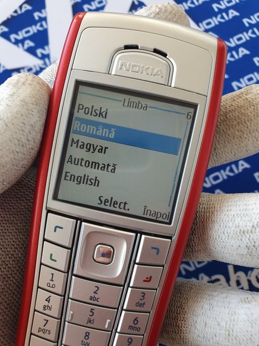 Nokia 6230i Red Nou Original Grade A!