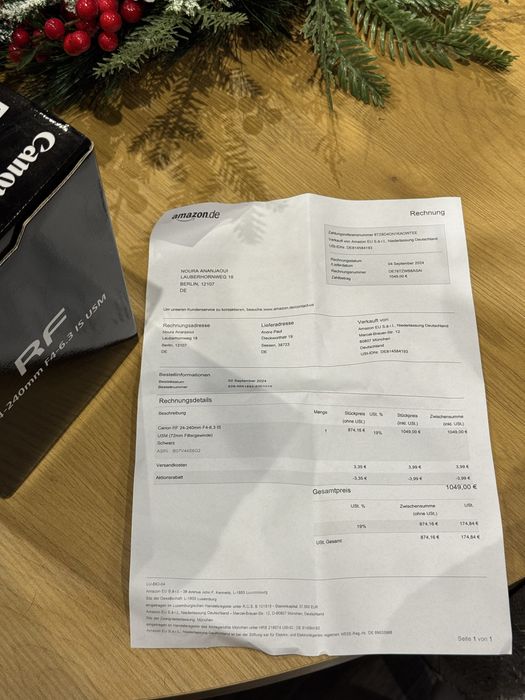 Canon RF 24-240 4-6.3 IS USM