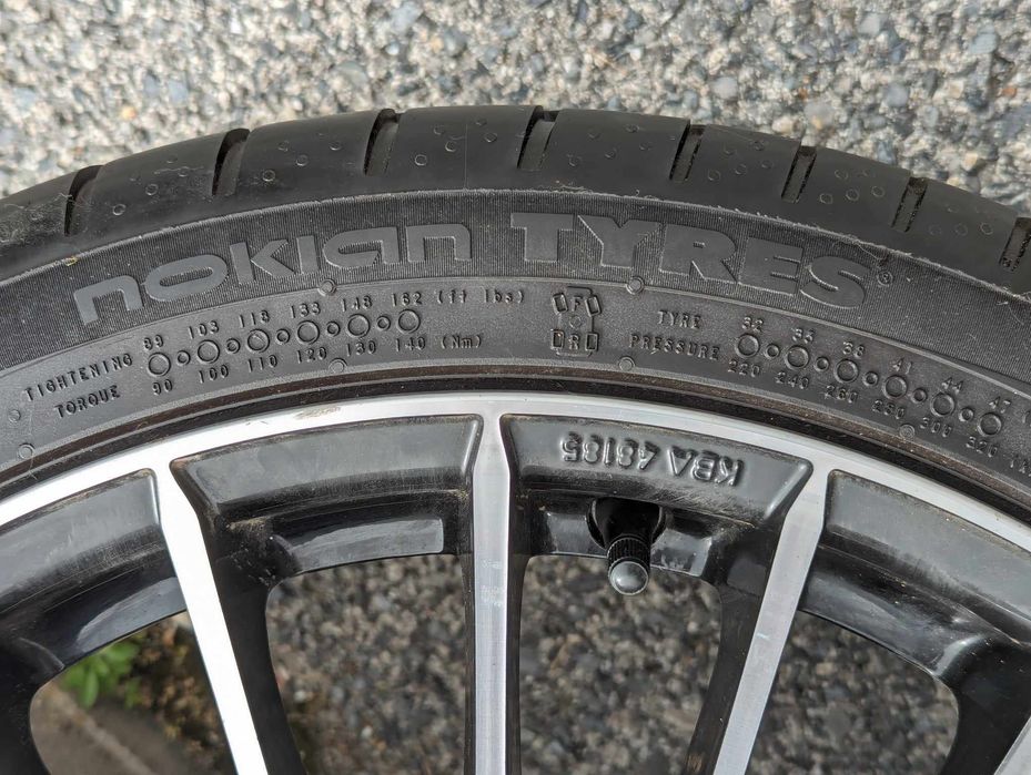 Спортни джанти AEZ с podaryk гуми Nokian R18