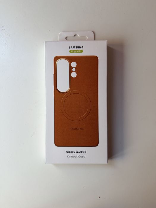 Husă Galaxy S26 Ultra – Aspect Piele, Slim & Elegant