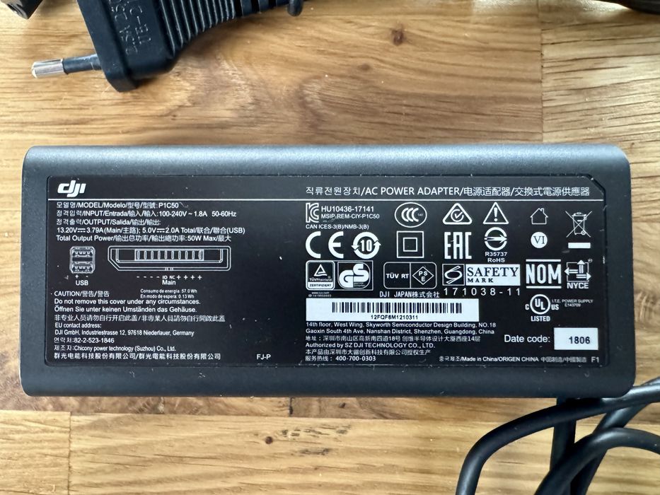 Incarcator original drona DJI Mavic Air * P1C50