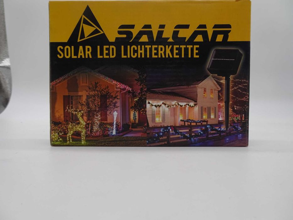 Instalație Led solară pentru Crăciun
