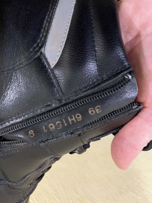 Зимние натур. ботинки, р.39