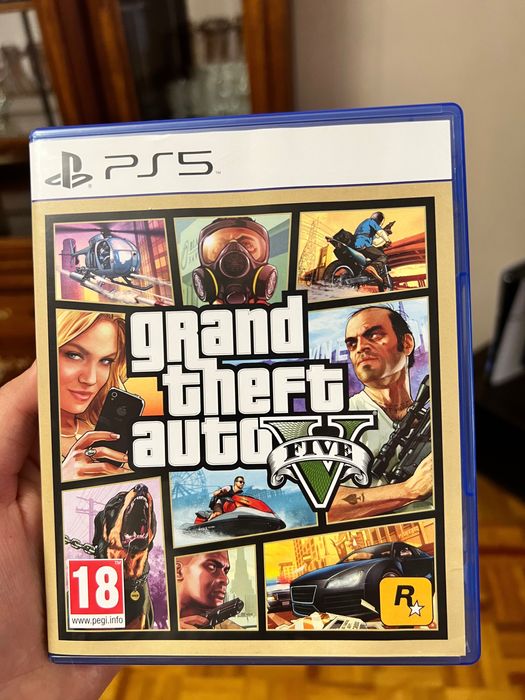 Игра GTA 5 на PS5