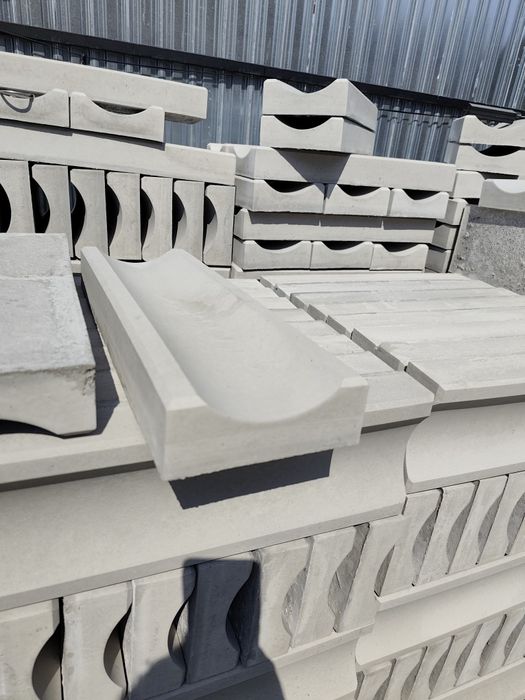 Rigole beton finisate