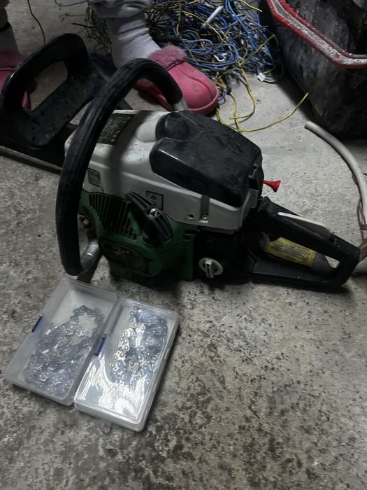 drujbă cu doua lanturi