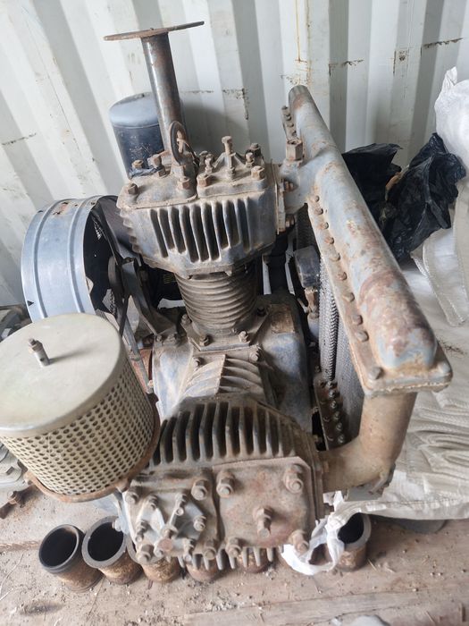 Компрессор 3х поршневой советский