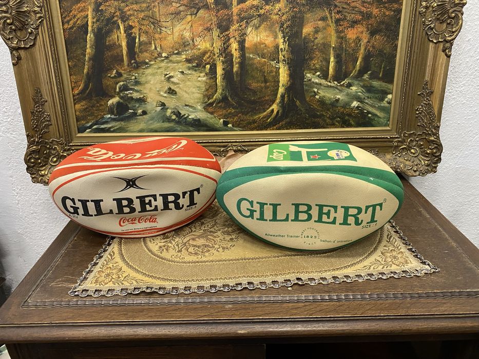 Ретро топка за ръгби  никога не е използвана колекционерска стойност