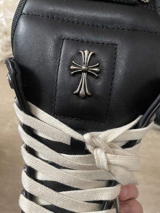 rick owens x chrome hearts