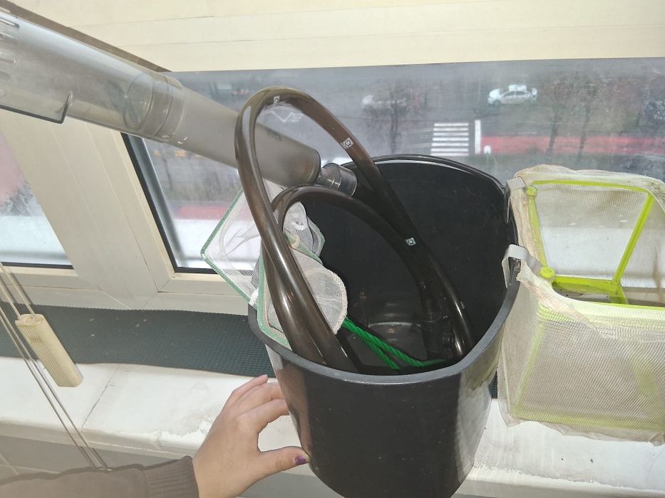 Vând  acvariu  cu pești