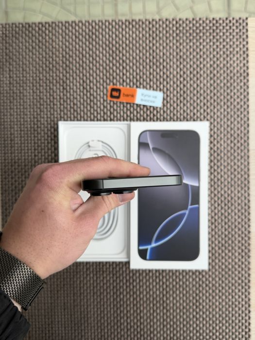 НОВ! 512Gb*ЛИЗИНГ* iPhone 16 Pro Max Black Titanium / Гаранция