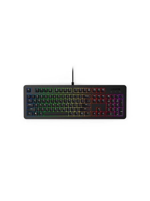 Клавиатура Lenovo / Legion K310 / черный / проводная игровая /