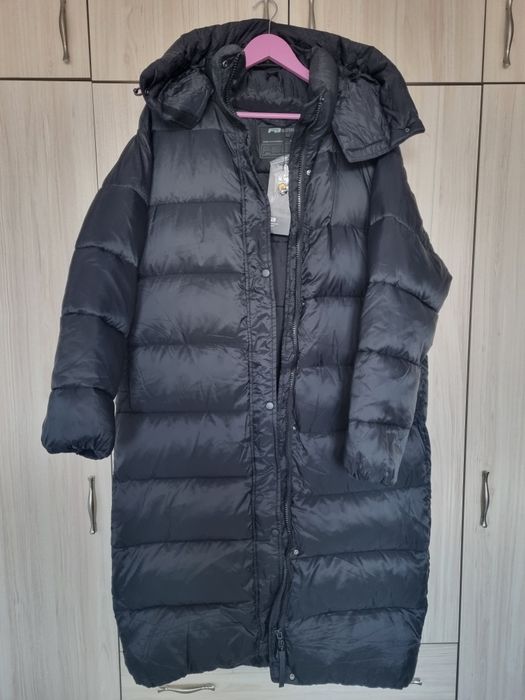 Яке дълго черно ХЛ -ХХЛ топло