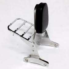Suport/spatar Sissybar moto Honda Shadow cu portbagaj