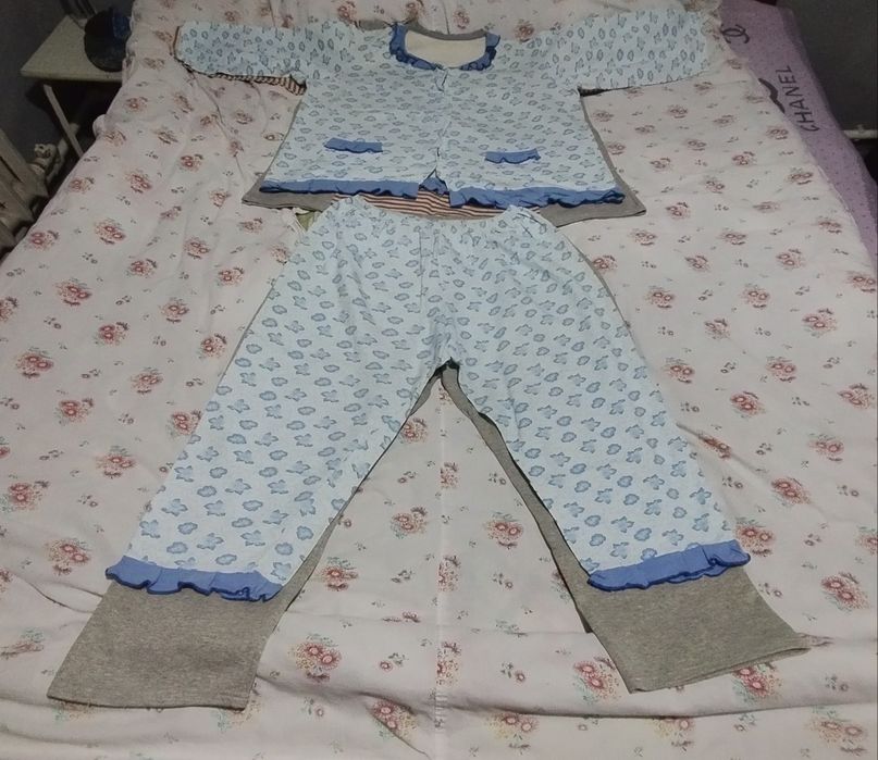 Пижамы теплые женские