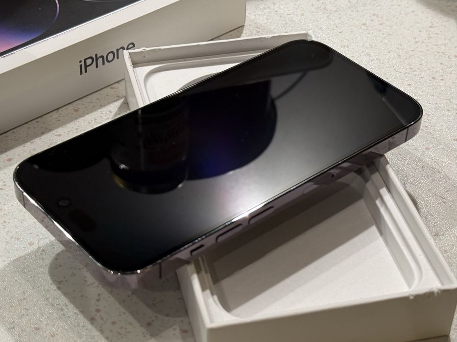 iPhone 14 Pro 256GB Deep Purple – Перфектен, 100% Батерия!