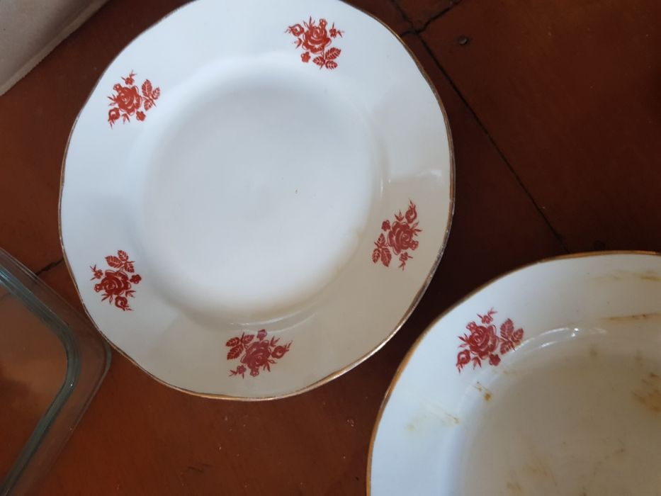 Посуда хрусталь  целая