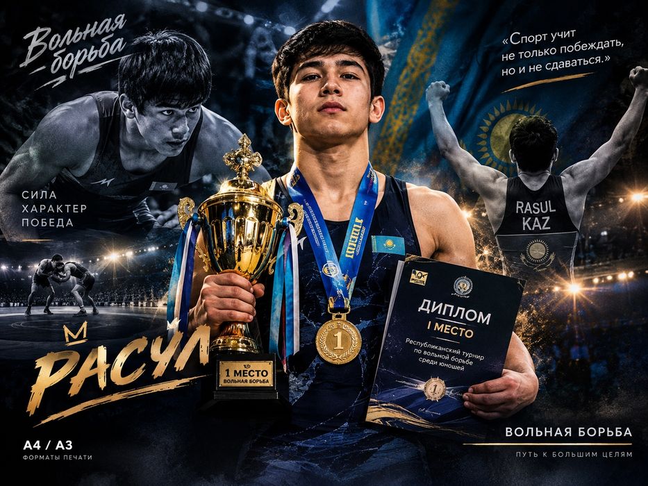 Именной постер для ребёнка