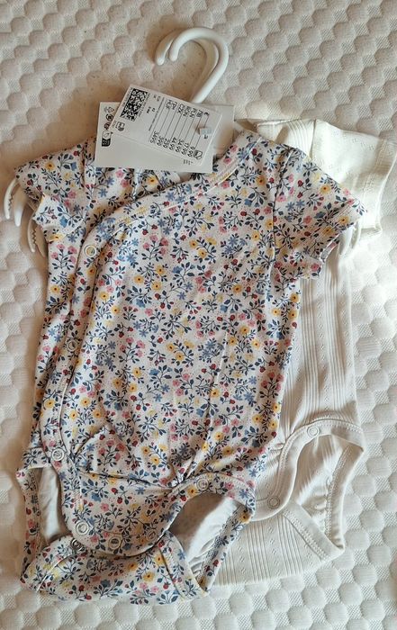 2 бр. боди H&M с къс ръкав