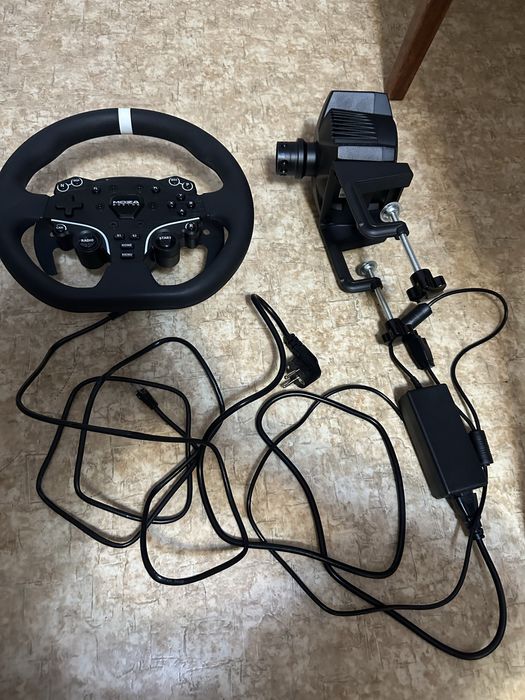 Руль Moza R3 черный