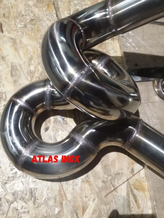 Inox AISI 304 teava evacuare auto 63 mm