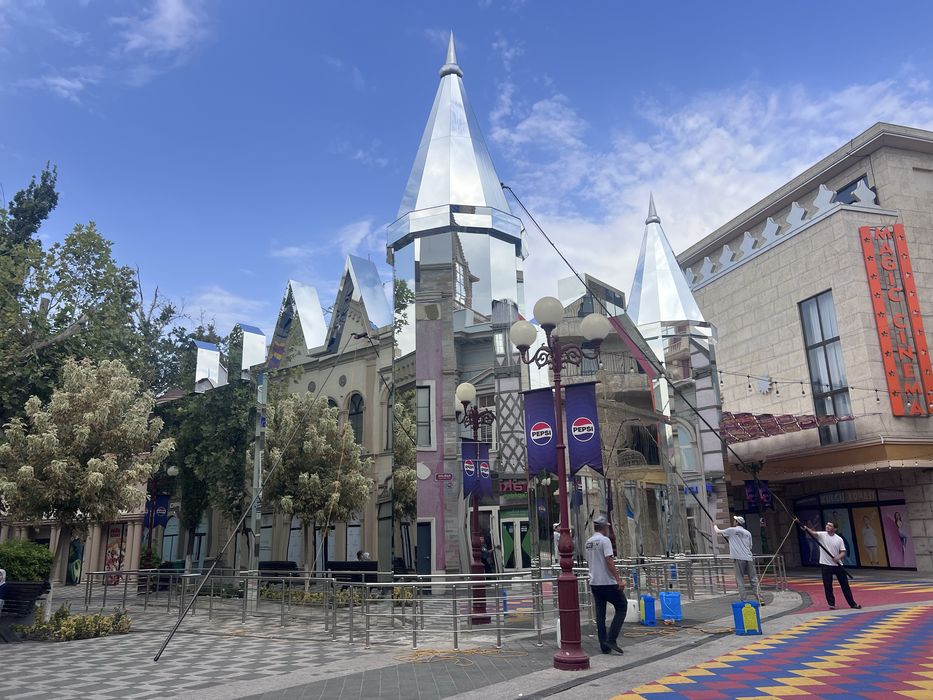 Teleskopik shtangalar. Телескопический штанги для мытя фасадов!