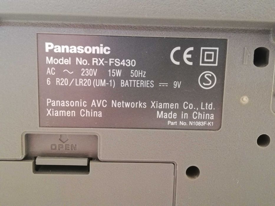 Boombox - Stereo Radio Cassette PANASONIC RX - FS430 - Impecabil