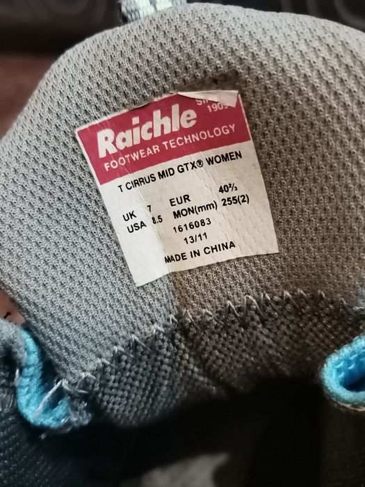 Raichle / Mammut T Cirrus Mid GTX дамски туристически обувки — EU 40⅔,