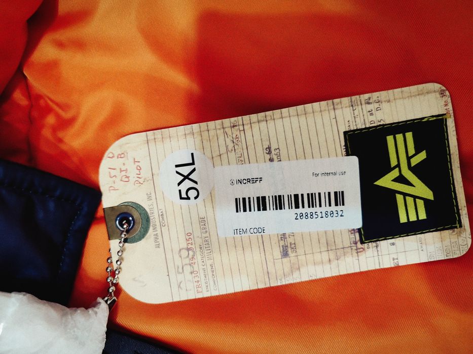 Парка Аляска Alpha Industries