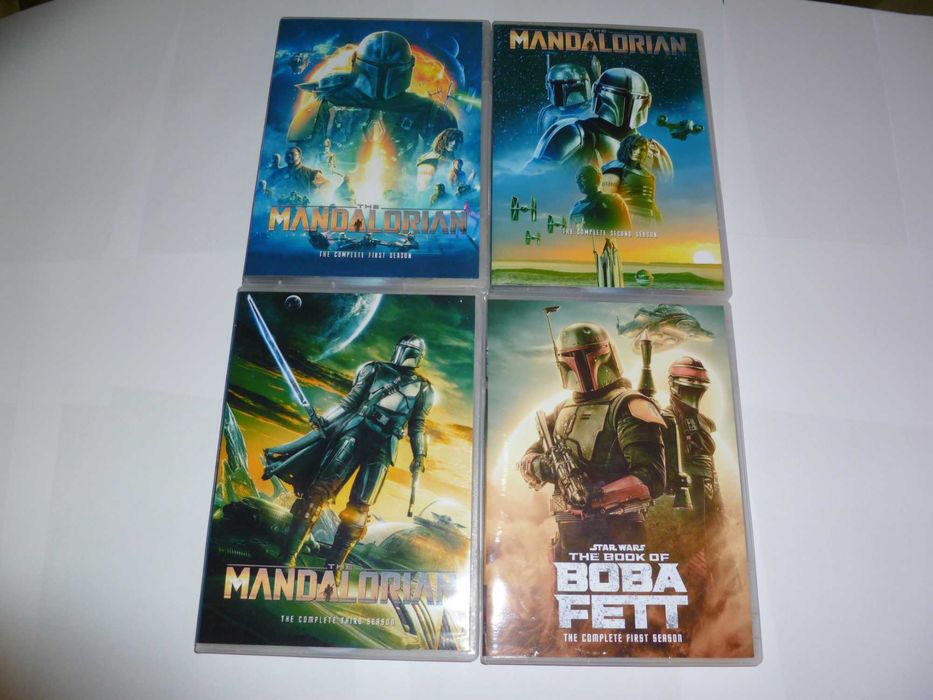 Star Wars-The Mandalorian (2019)-The Book of Boba Fett (2021) DVD
