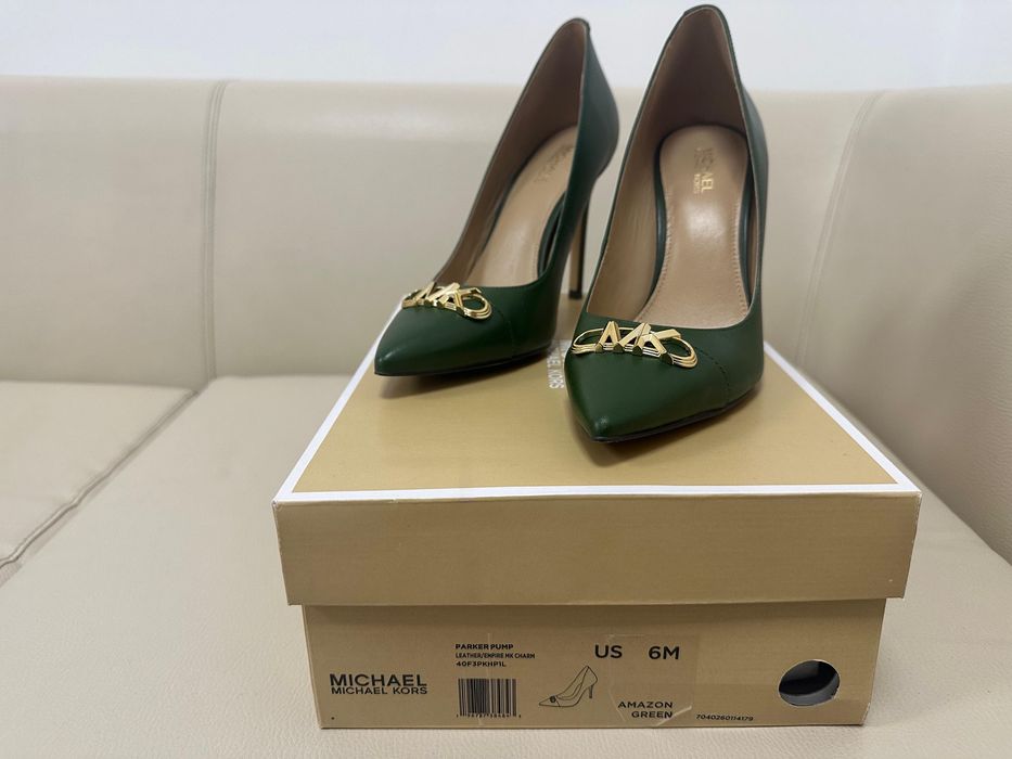 Michael Kors Parker Pump – Verde – 36 (6M) – Ca noi