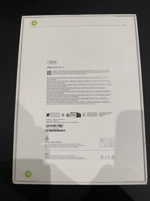 iPad A16 128GB Wi-Fi Roz, noua, sigilata