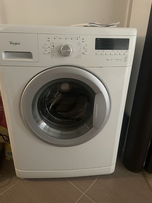 Mașină de spălat Whirlpool AWSX 63013 – 6 kg, 1000 rpm, funcțională