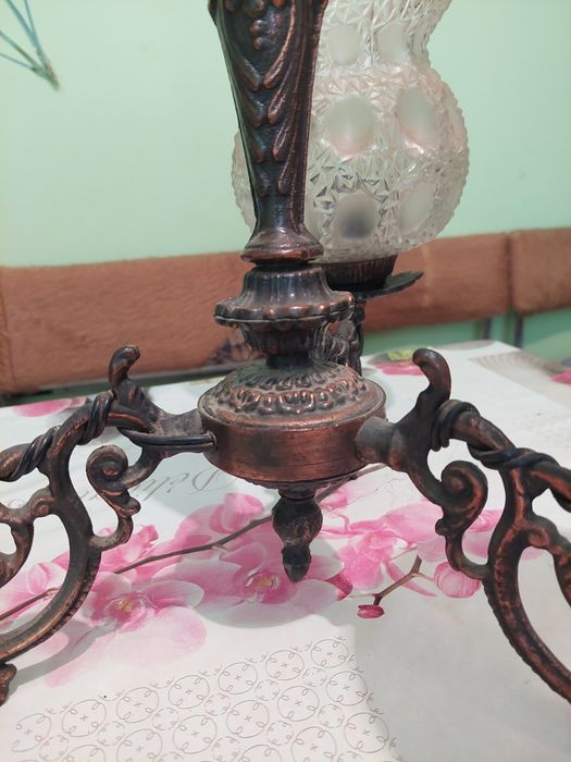 Абажур от ковано желязо