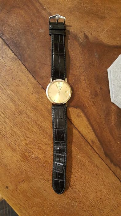 Оригинален мъжки часовник Certina EOL 115 1045. Каишка HIRSCH.