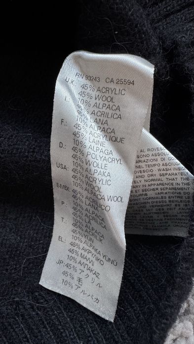 Дамски вълнен пуловер Diesel размер XL