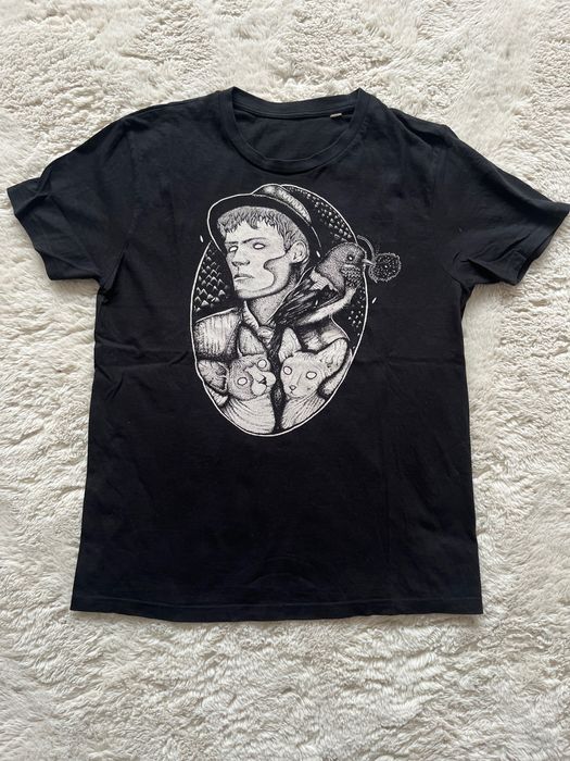 Черна Bare hands society тениска