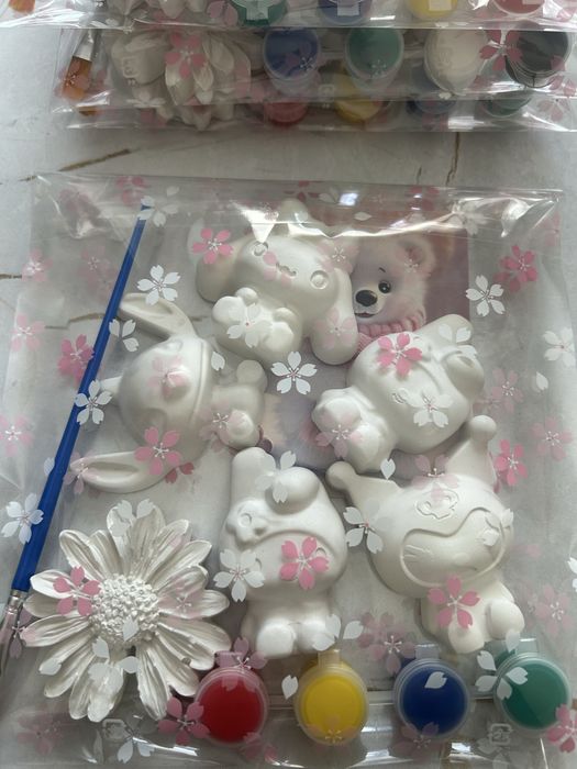 Подарочные наборы для детей из гипса